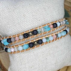 bracelet lithothérapie 2 tours 2