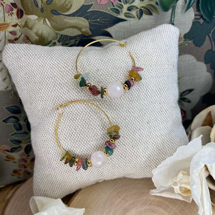 Boucles d'oreilles Créoline