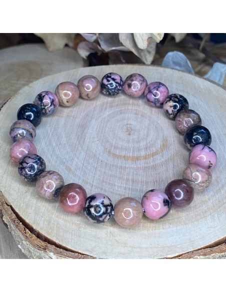 bracelet rhodonite bracelet rhodonite