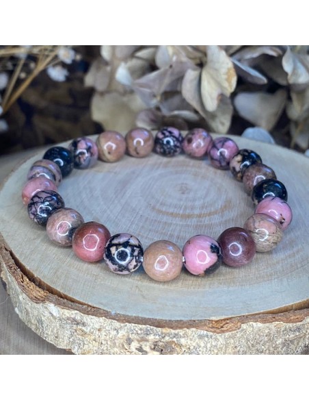 bracelet rhodonite bracelet rhodonite
