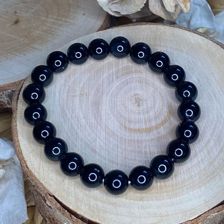 Bracelet Obsidienne