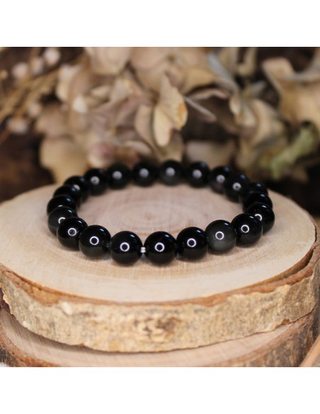 Bracelet Obsidienne