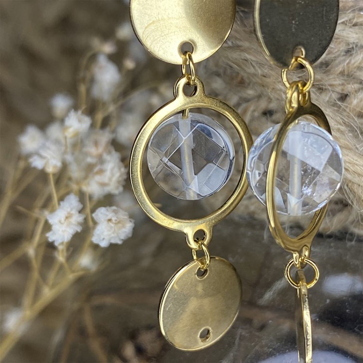 Boucles d'oreilles litothérapie spark Boucles d'oreilles litothérapie spark