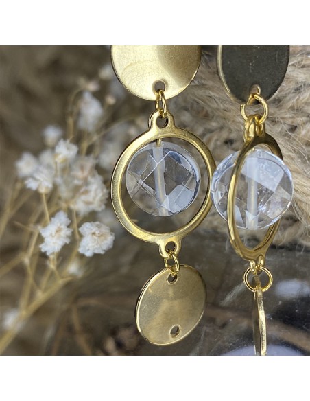 Boucles d'oreilles litothérapie spark Boucles d'oreilles litothérapie spark