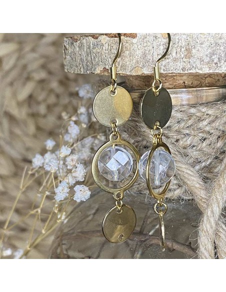 Boucles d'oreilles litothérapie spark Boucles d'oreilles litothérapie spark