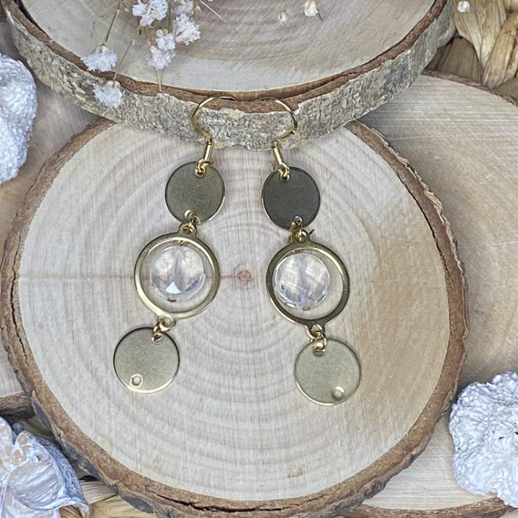 Boucles d'oreilles litothérapie spark Boucles d'oreilles litothérapie spark