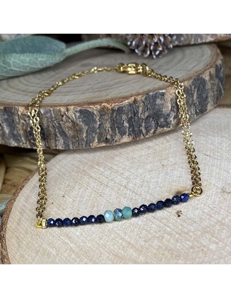 bracelet lithothérapie zaphiro