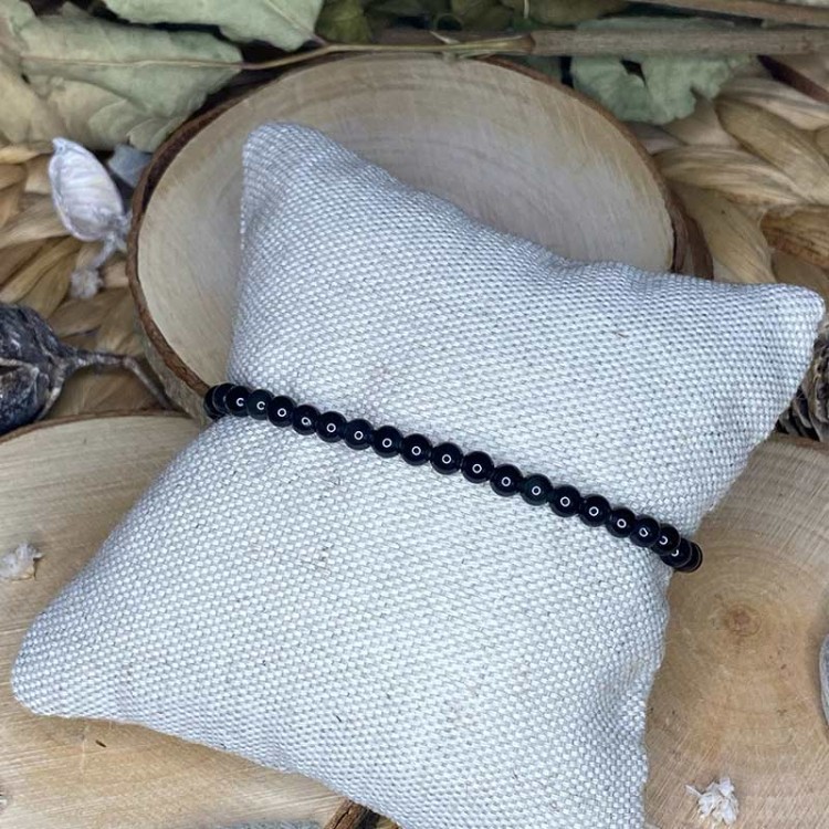Bracelet Obsidienne