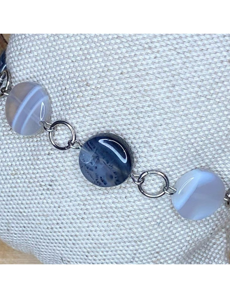 bracelet en agate