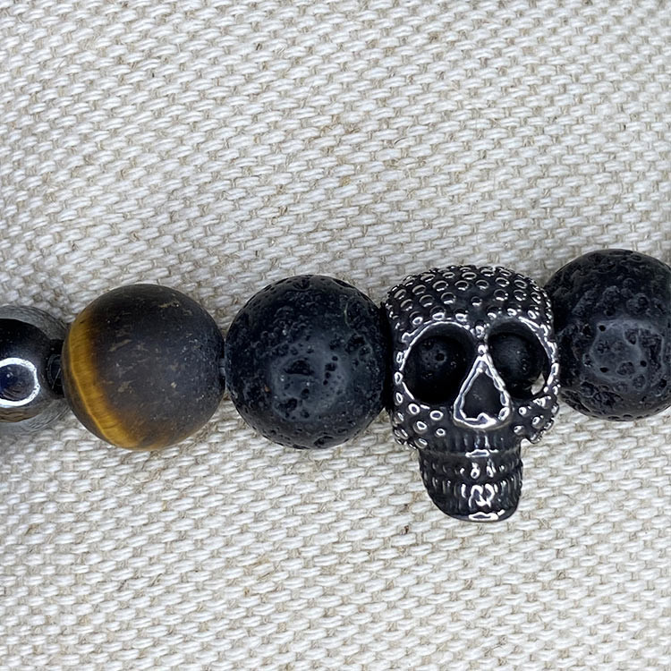 Bracelet homme lithothérapie Bracelet homme lithothérapie