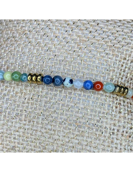 Bracelet Ethnique Harmonie lithothérapie Bracelet Ethnique Harmonie lithothérapie