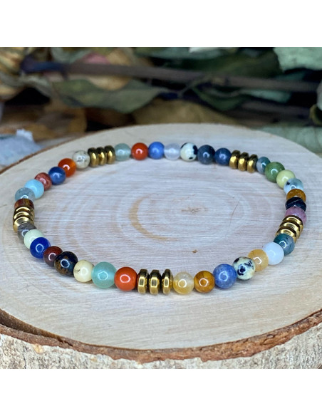 Bracelet Ethnique Harmonie lithothérapie Bracelet Ethnique Harmonie lithothérapie