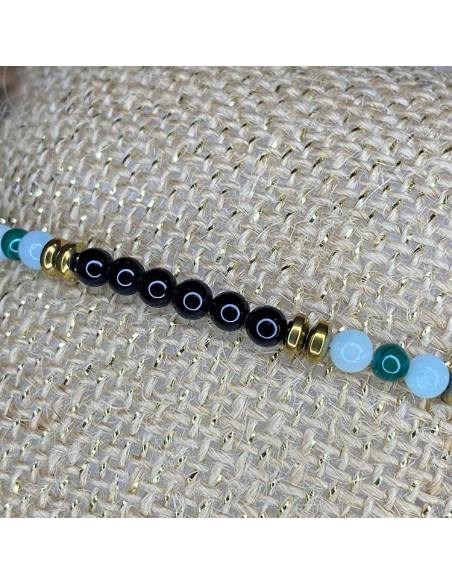 Bracelet Ethnique plénitique lithothérapie Bracelet Ethnique plénitique lithothérapie