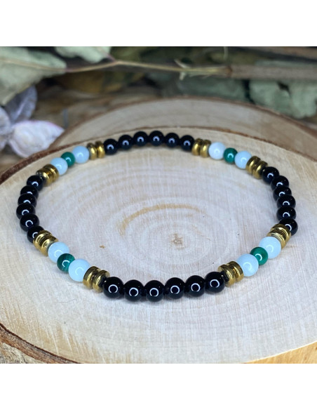 Bracelet Ethnique plénitique lithothérapie Bracelet Ethnique plénitique lithothérapie
