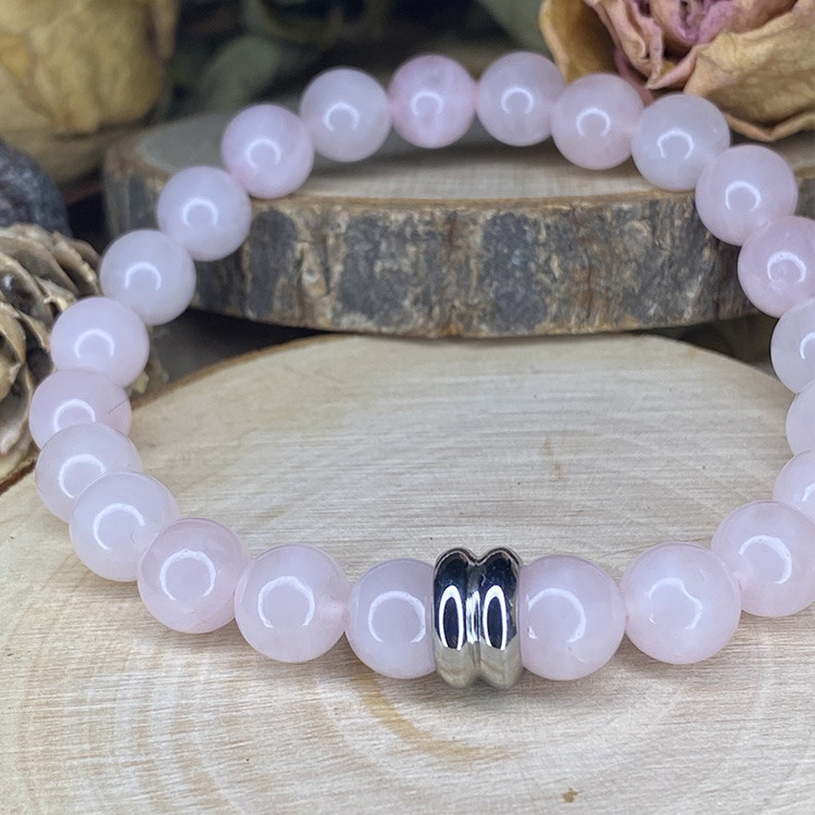 Bracelet quartz rose