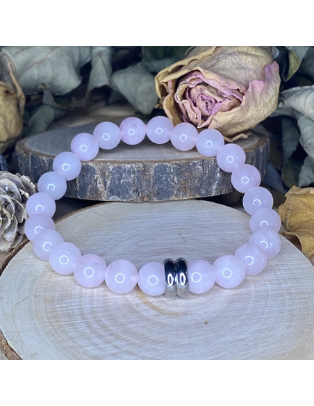 Bracelet quartz rose