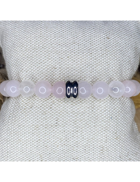 Bracelet quartz rose