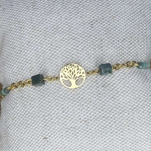 bracelet lithothérapie arbre de vie 2