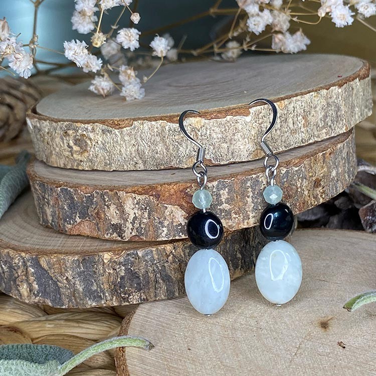 boucles d'oreilles lithothérapie boucles d'oreilles lithothérapie