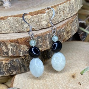 boucles d'oreilles lithothérapie