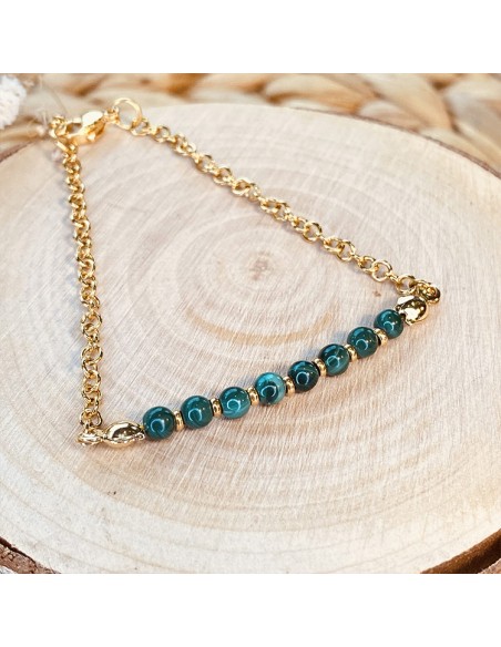 bracelet en malachite