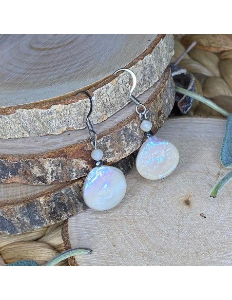 boucles d'oreilles femme perle d'eau boucles d'oreilles femme perle d'eau