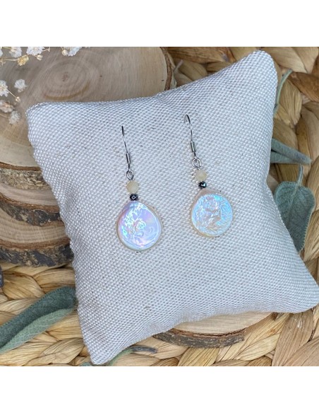 boucles d'oreilles femme perle d'eau boucles d'oreilles femme perle d'eau