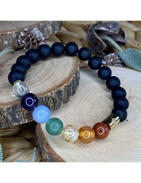 Bracelet bouddha 7 chakras
