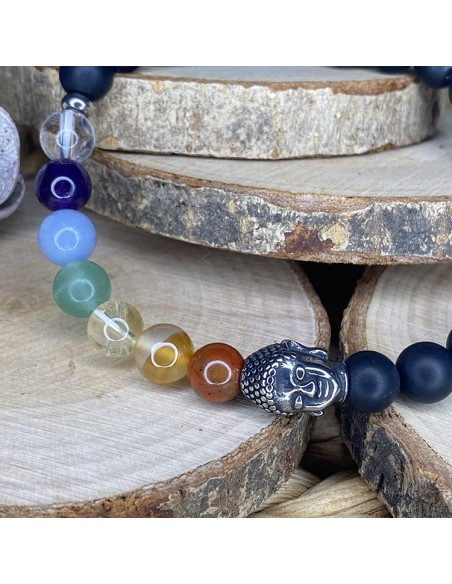 Bracelet bouddha 7 chakras