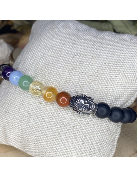 Bracelet bouddha 7 chakras