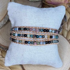 bracelet 3 tours lithothérapie 2
