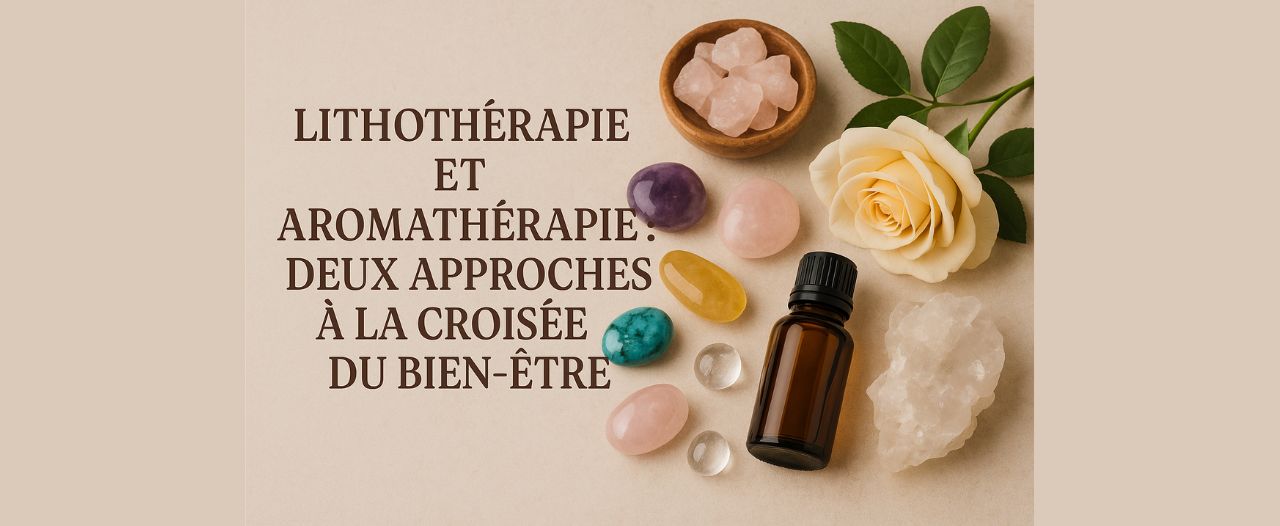 lithothérapie aromathérapie
