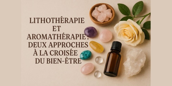 La différence entre lithothérapie et aromathérapie
